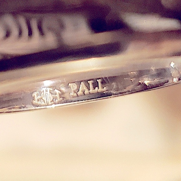 💖 NEAR FLAWLESS, PALLADIUM Princess Cut, Diamond Engagement Ring - Picture 5 of 7